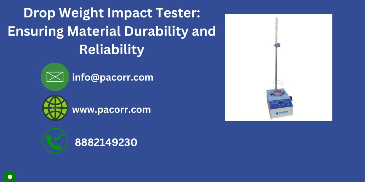 Optimizing Manufacturing Processes with the Drop Weight Impact Tester: An Indispensable Tool for Quality Control