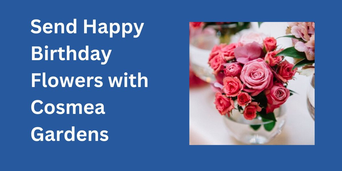 Send Happy Birthday Flowers with Cosmea Gardens